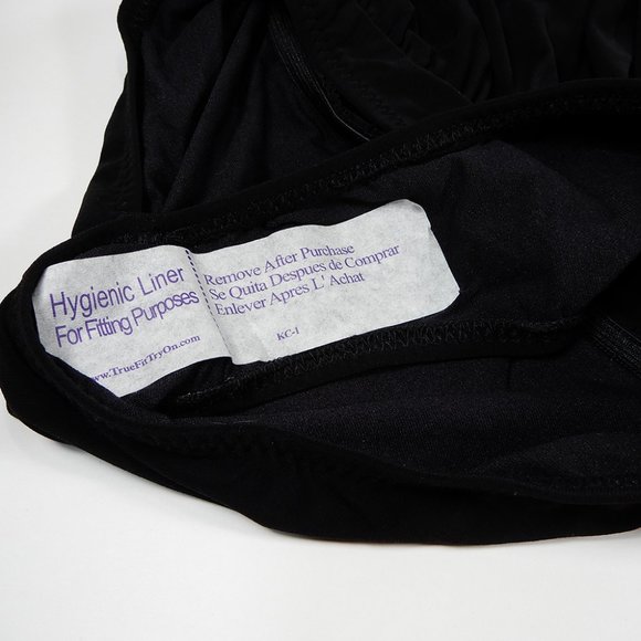 NORMA KAMALI Strapless Babydoll Mio One-Piece Blouson SWIMSUIT M 6 Black NEW - Picture 11 of 14